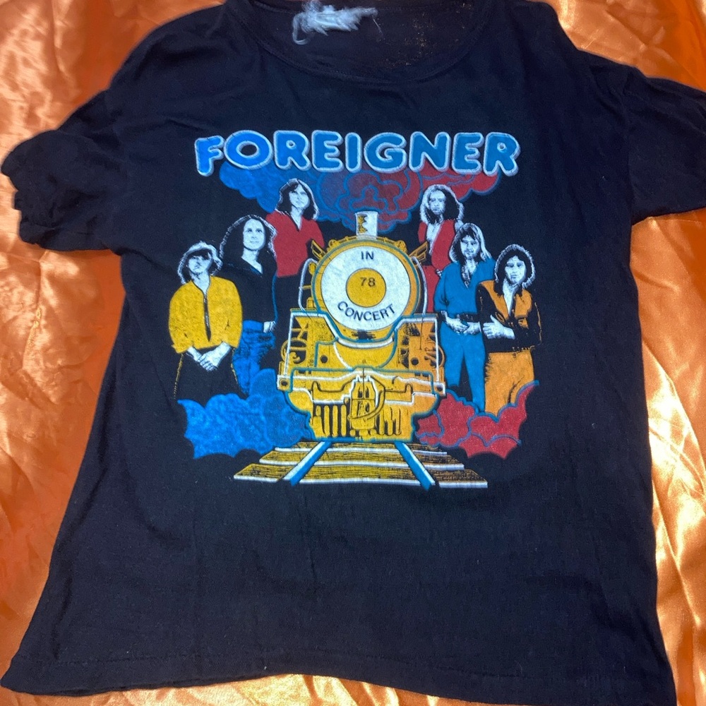Vintage Foreigner in concert 1978